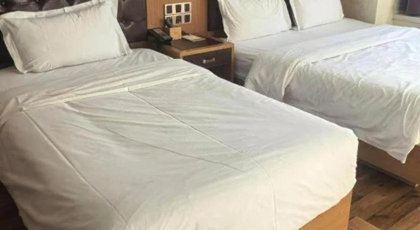 Bed in James Joyce Coffetel Beijing Tongzhou Guoyuan Metro Station