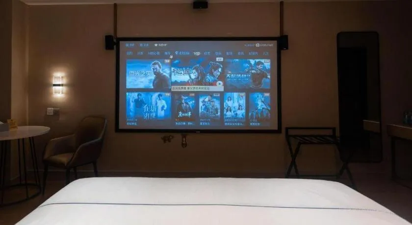 Bed in Magnotel Hotel Guangyuan Nanhe Bus Station Beijing Road