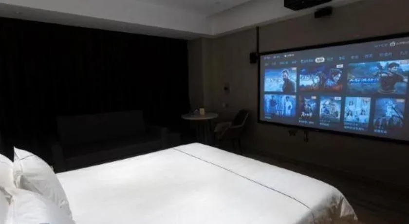 Bed in Magnotel Hotel Guangyuan Nanhe Bus Station Beijing Road