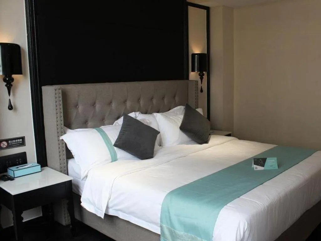 Bed in Xana Hotelle Rizhao Lanshan District Government