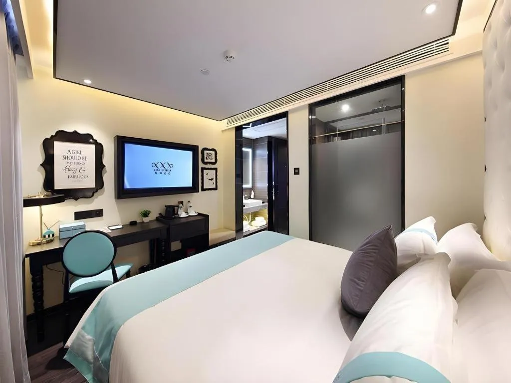 Bed in Xana Hotelle Shenzheng South Station Foxconn