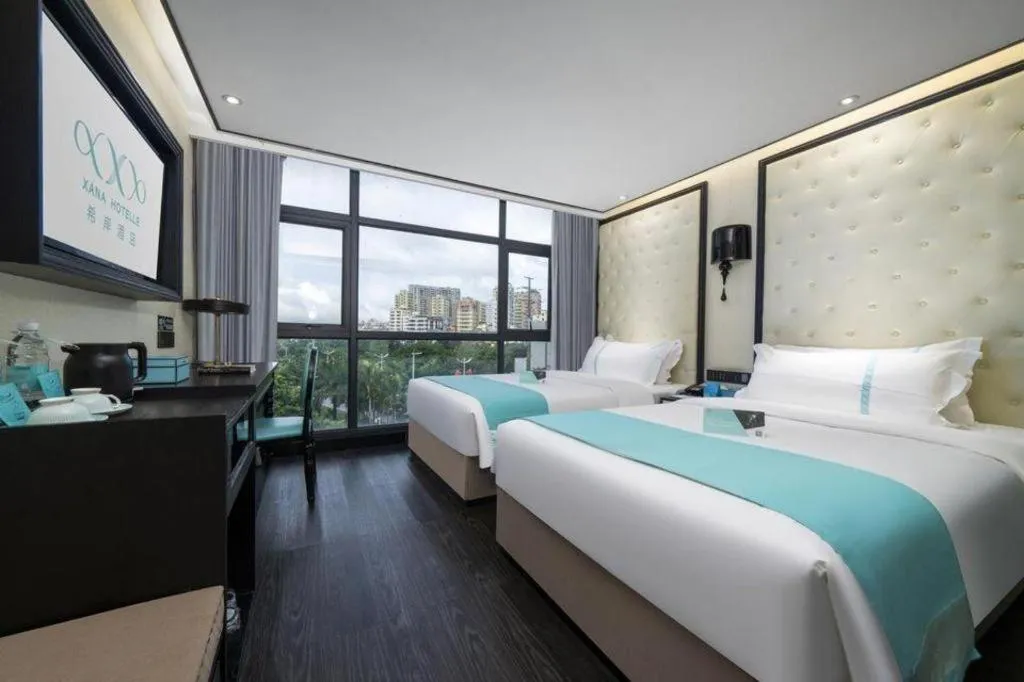 Bed in Xana Hotelle Shenzheng South Station Foxconn