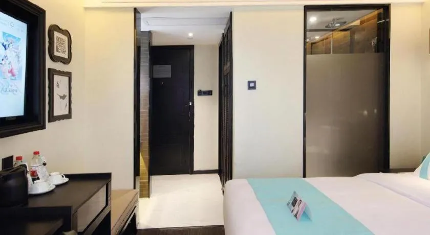 Bed in Xana Hotelle Shenzheng South Station Foxconn