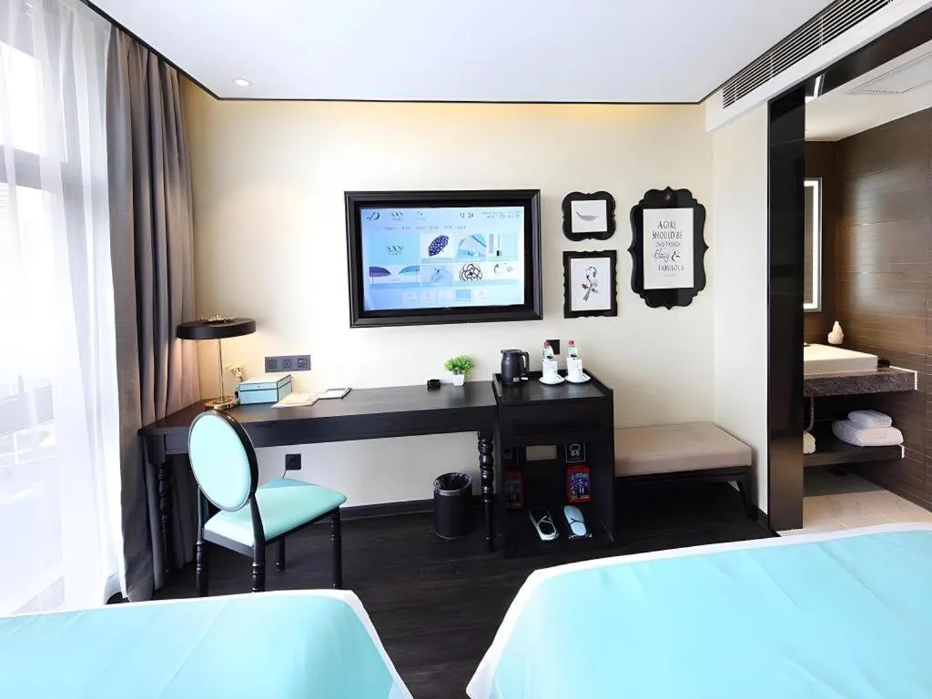 Bed in Xana Hotelle Shenzheng South Station Foxconn