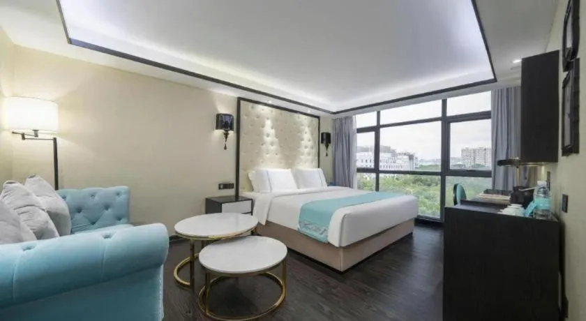 Bed in Xana Hotelle Shenzheng South Station Foxconn