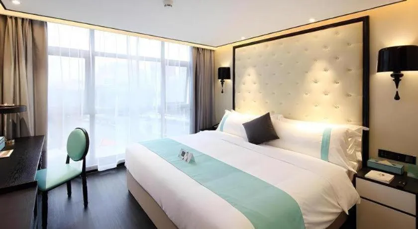 Bed in Xana Hotelle Shenzheng South Station Foxconn