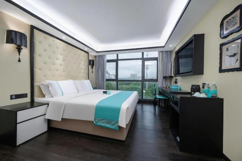 Bed in Xana Hotelle Shenzheng South Station Foxconn