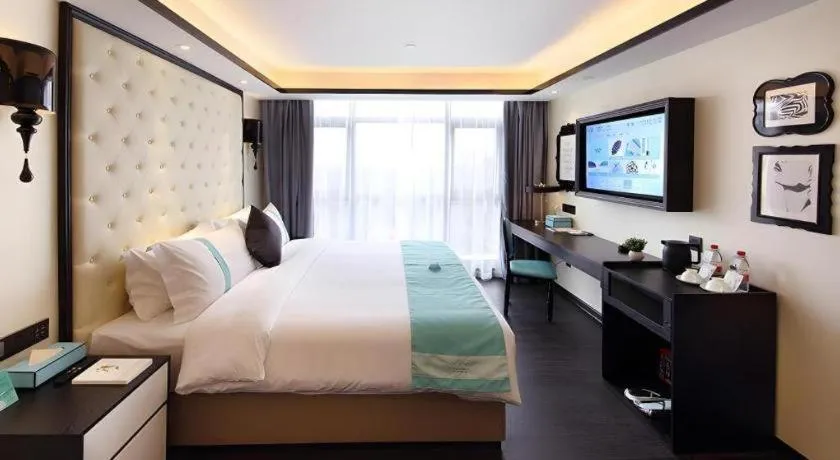 Bed in Xana Hotelle Shenzheng South Station Foxconn