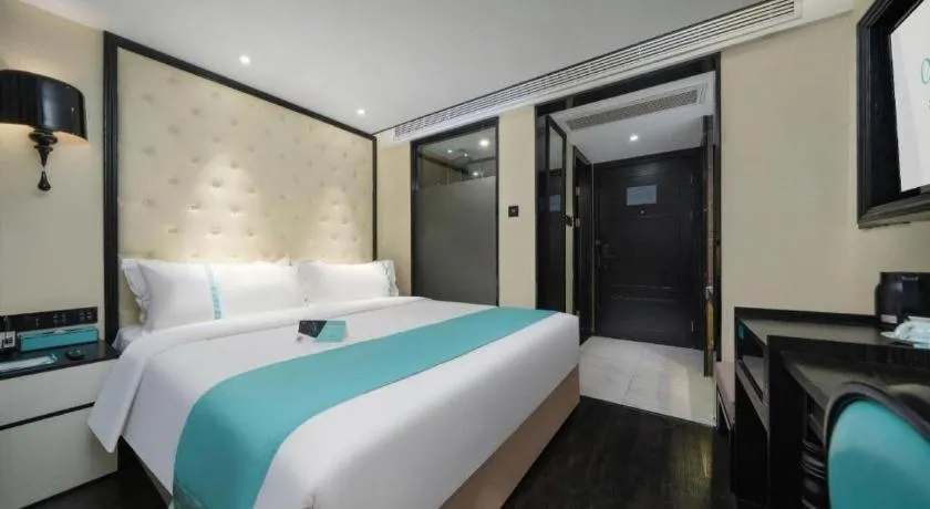 Bed in Xana Hotelle Shenzheng South Station Foxconn