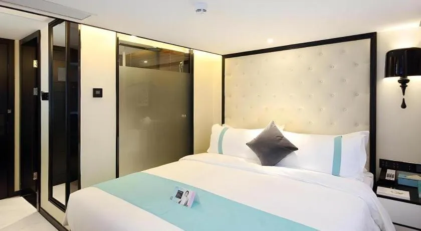 Bed in Xana Hotelle Shenzheng South Station Foxconn