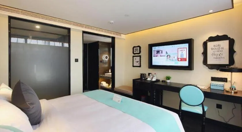 Bed in Xana Hotelle Shenzheng South Station Foxconn