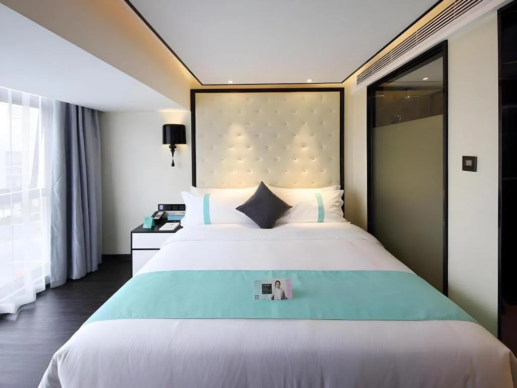 Bed in Xana Hotelle Shenzheng South Station Foxconn