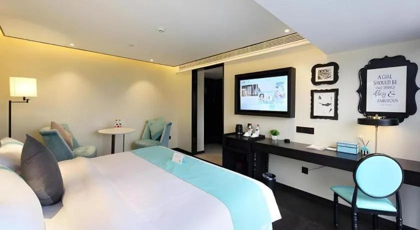 Bed in Xana Hotelle Shenzheng South Station Foxconn