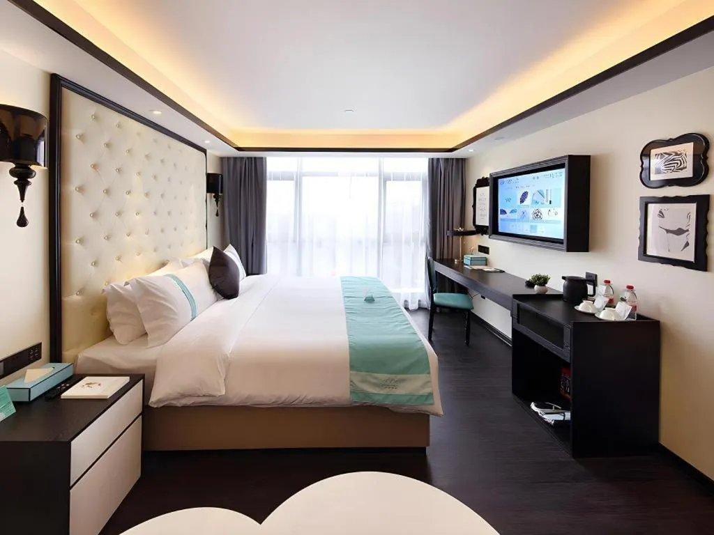 Bed in Xana Hotelle Shenzheng South Station Foxconn