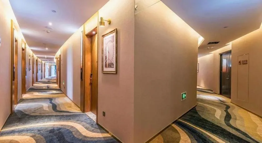 Bed in James Joyce Coffetel Tianjing First Central Hospital Nankai University