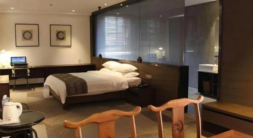 Bed in Jinjiang Inn Style Fuzhou Railway Station North Plaza