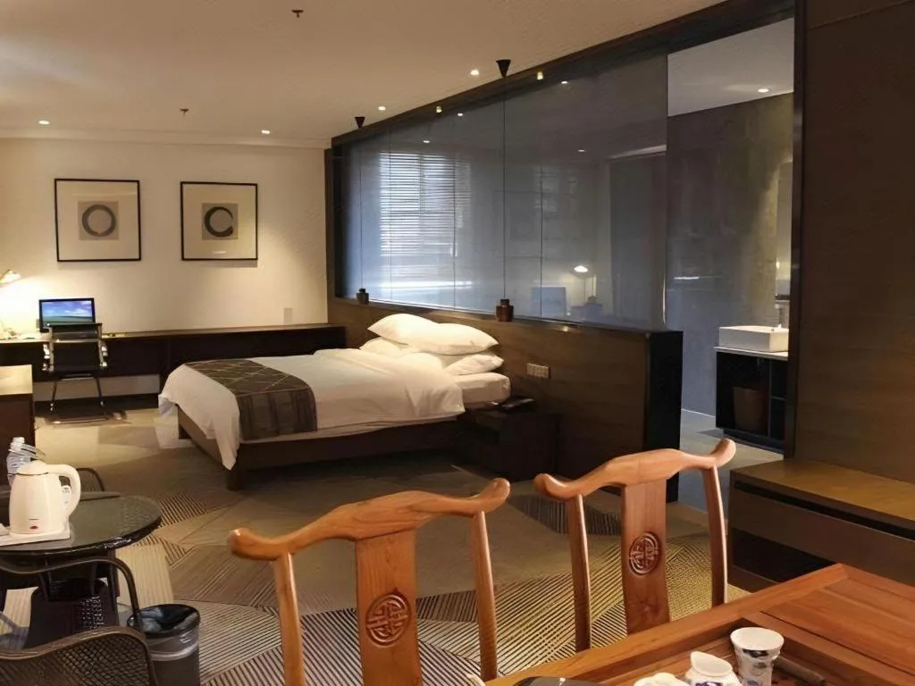 Bed in Jinjiang Inn Style Fuzhou Railway Station North Plaza