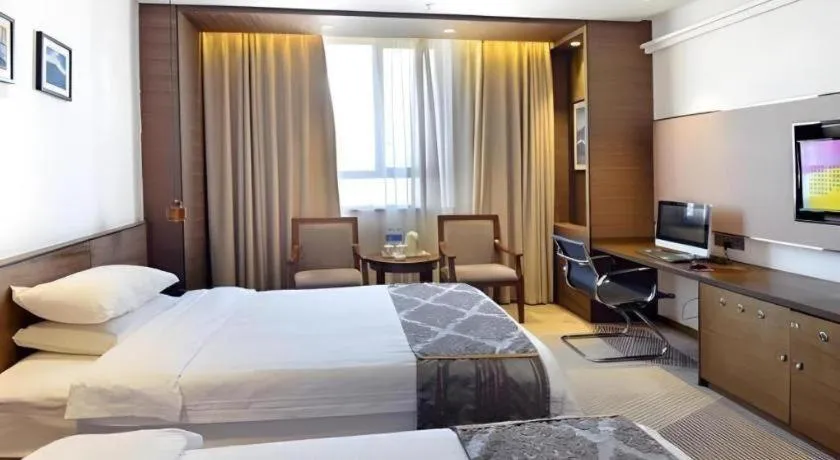 Bed in Jinjiang Inn Style Fuzhou Railway Station North Plaza