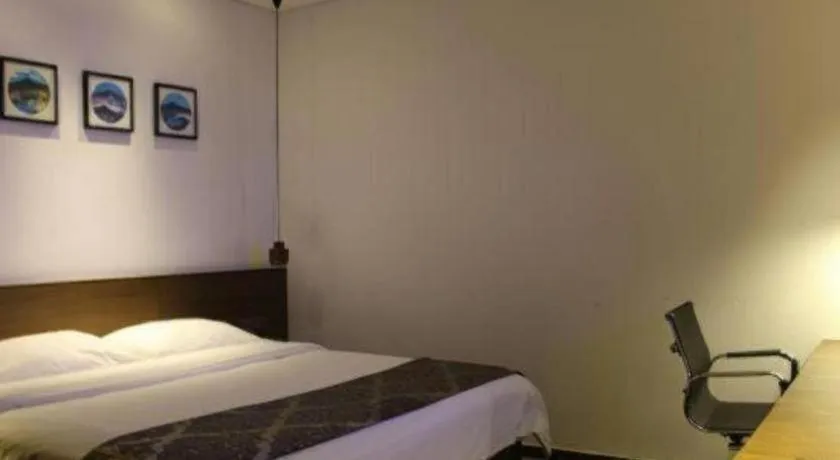 Bed in Jinjiang Inn Style Fuzhou Railway Station North Plaza