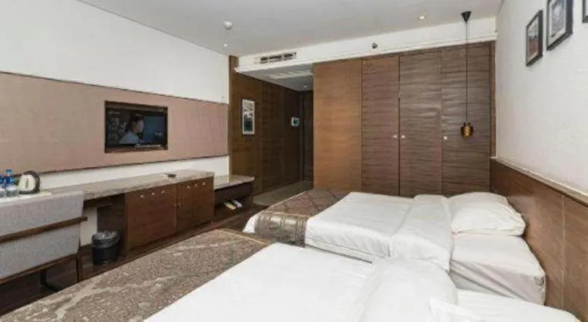 Bed in Jinjiang Inn Style Fuzhou Railway Station North Plaza