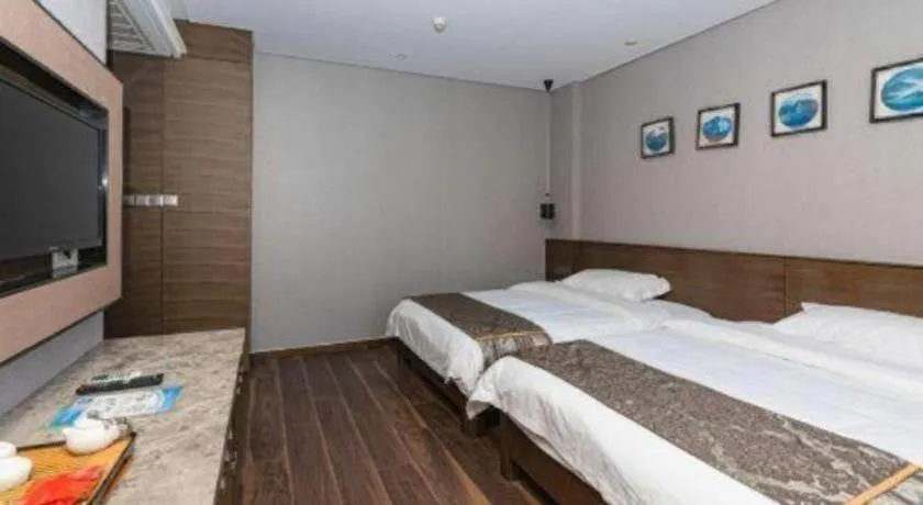 Bed in Jinjiang Inn Style Fuzhou Railway Station North Plaza