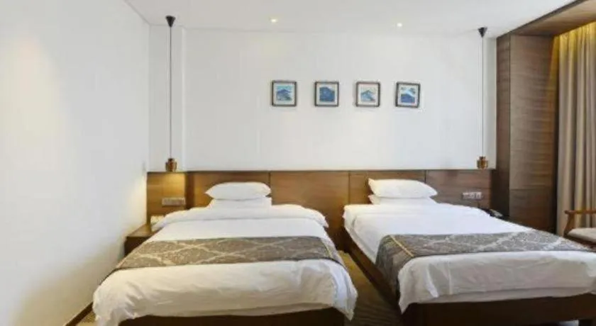 Bed in Jinjiang Inn Style Fuzhou Railway Station North Plaza