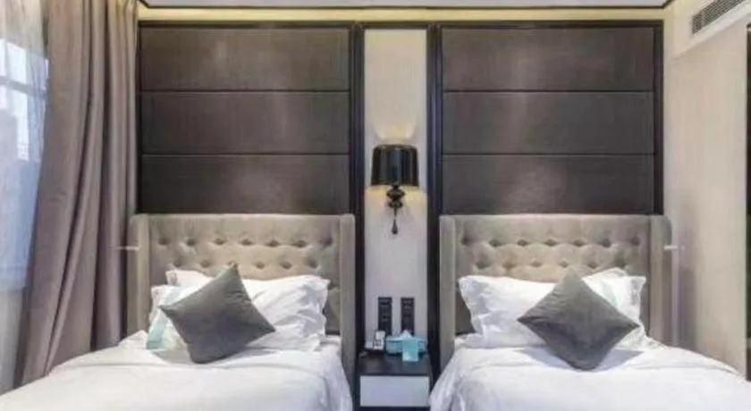 Bed in Xana Hotelle Xi'an Zhonglou Luoma