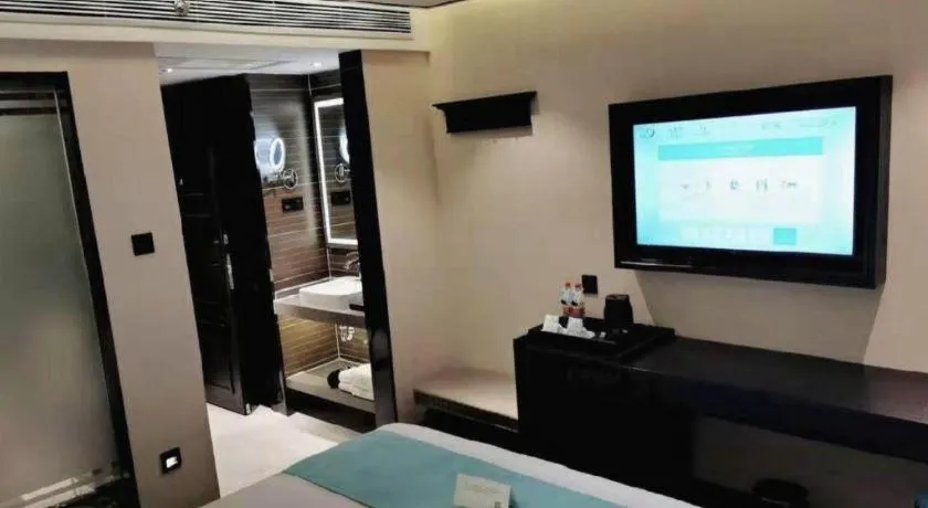 Bed in Xana Hotelle Xi'an Zhonglou Luoma