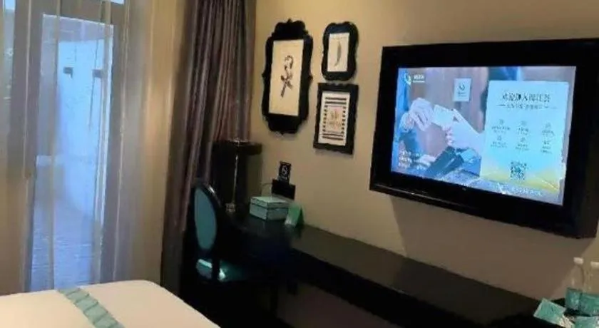 Bed in Xana Hotelle Xi'an Zhonglou Luoma