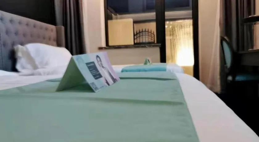 Bed in Xana Hotelle Xi'an Zhonglou Luoma