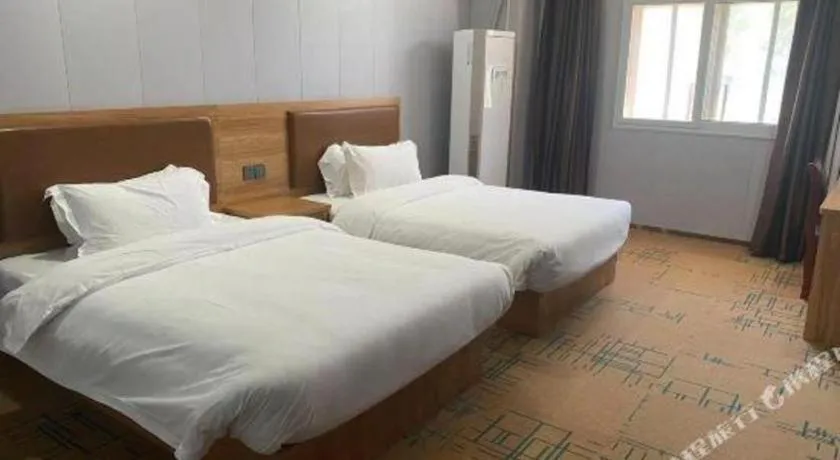 Bed in James Joyce Coffetel Beijing Yizhuang Development Zone Chicheng Times Square