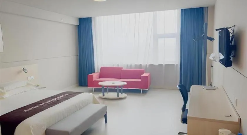 Bed in Jinjiang Inn Hengshui Anping