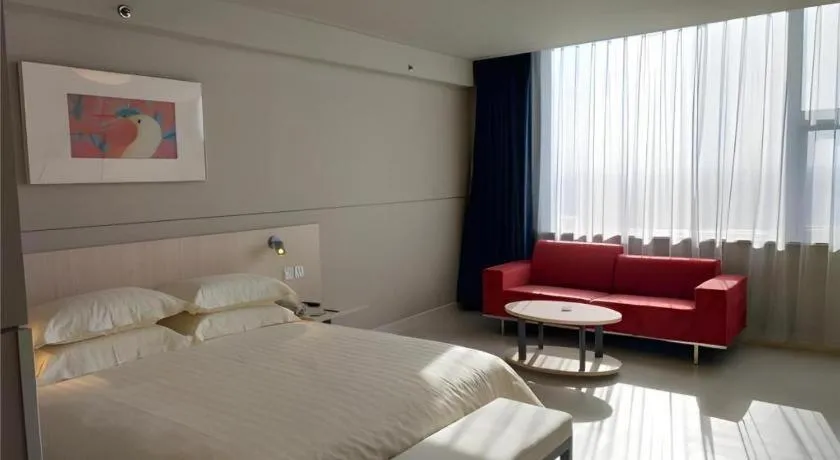 Bed in Jinjiang Inn Hengshui Anping