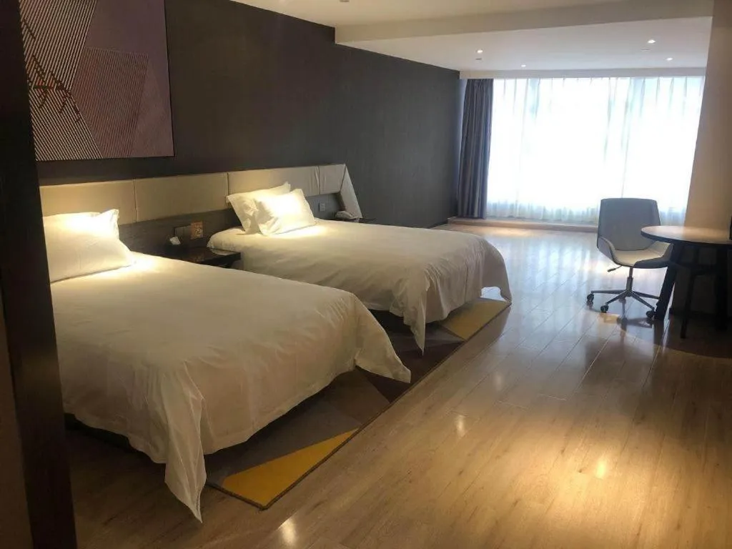 Bed in IU Hotel Lanzhou New District Airport Ruiling International