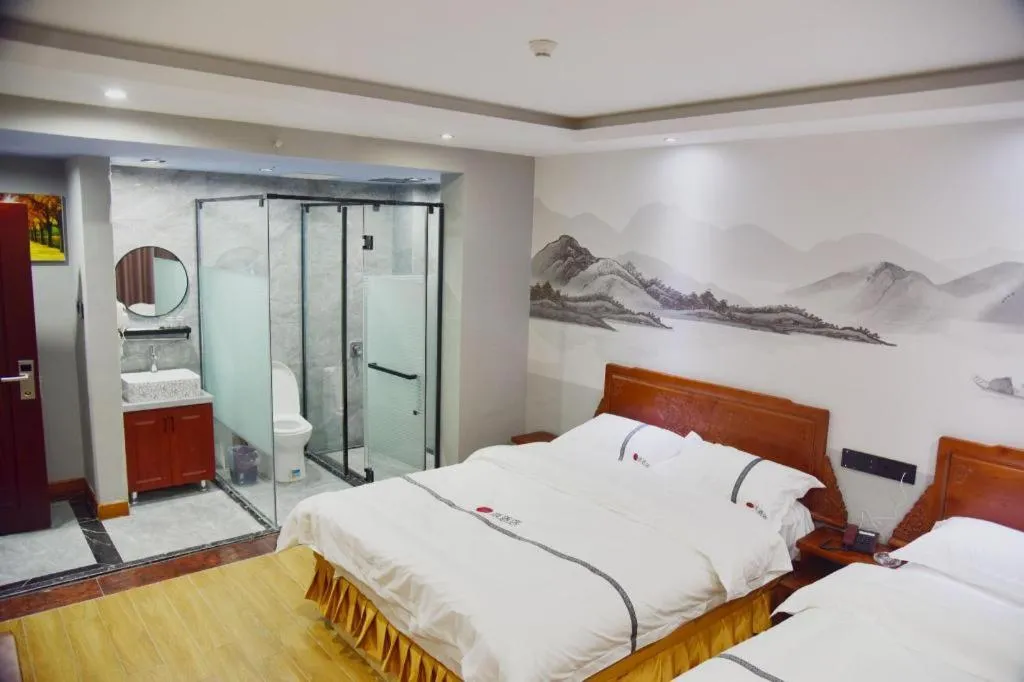 Bed in Pai Hotel Huai'an Lianshui Huaipu Bei Road