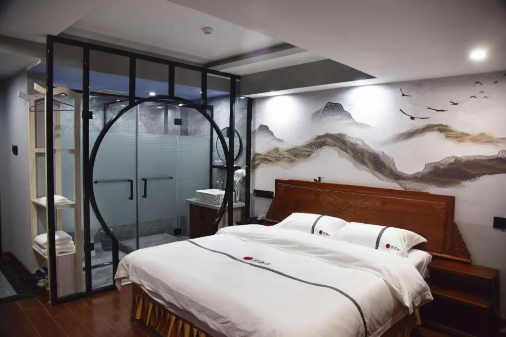 Bed in Pai Hotel Huai'an Lianshui Huaipu Bei Road