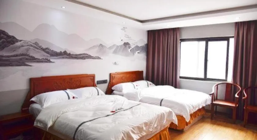 Bed in Pai Hotel Huai'an Lianshui Huaipu Bei Road