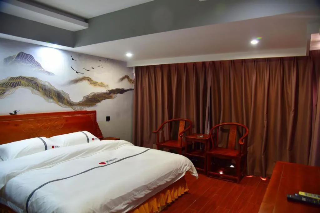 Bed in Pai Hotel Huai'an Lianshui Huaipu Bei Road