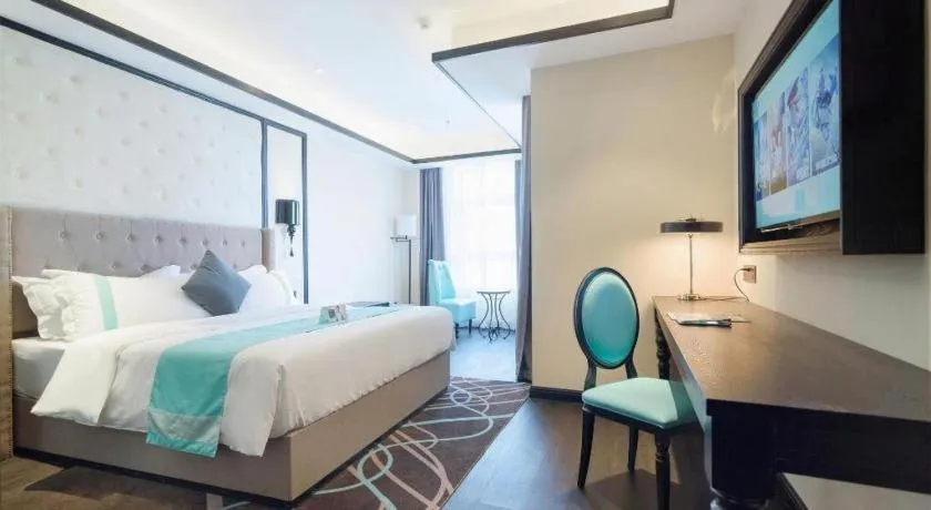 Bed in Xana Hotelle Jinan Wuanfu Interchange Huafu International Square