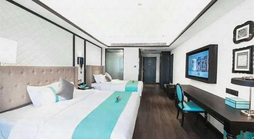 Bed in Xana Hotelle Jinan Wuanfu Interchange Huafu International Square