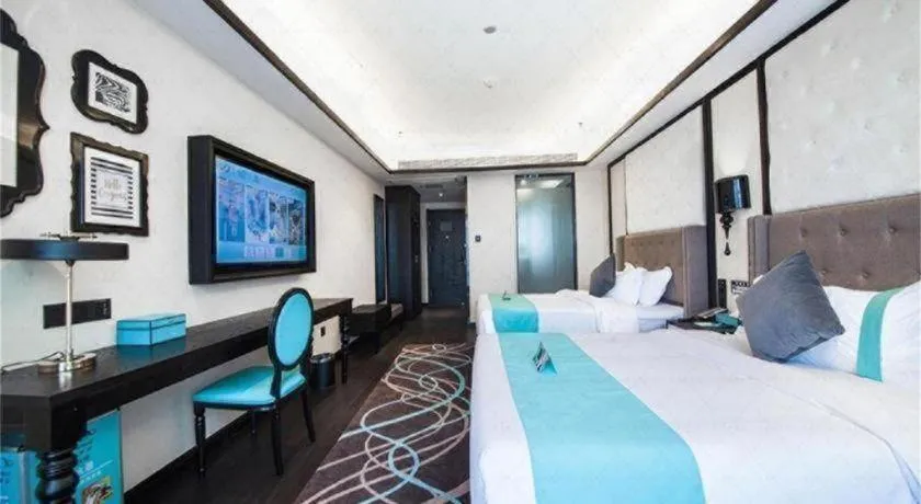 Bed in Xana Hotelle Jinan Wuanfu Interchange Huafu International Square