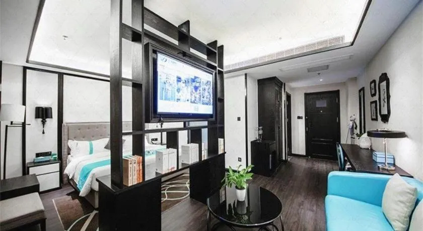 Bed in Xana Hotelle Jinan Wuanfu Interchange Huafu International Square