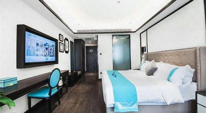 Bed in Xana Hotelle Jinan Wuanfu Interchange Huafu International Square