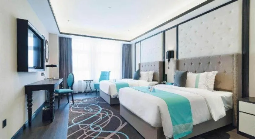 Bed in Xana Hotelle Jinan Wuanfu Interchange Huafu International Square