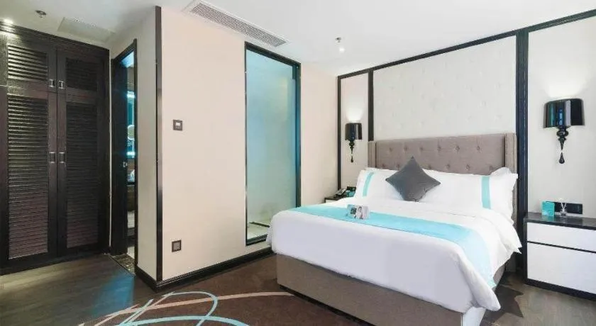 Bed in Xana Hotelle Jinan Wuanfu Interchange Huafu International Square