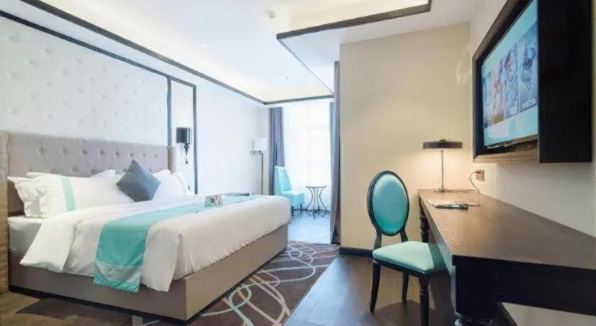 Bed in Xana Hotelle Jinan Wuanfu Interchange Huafu International Square