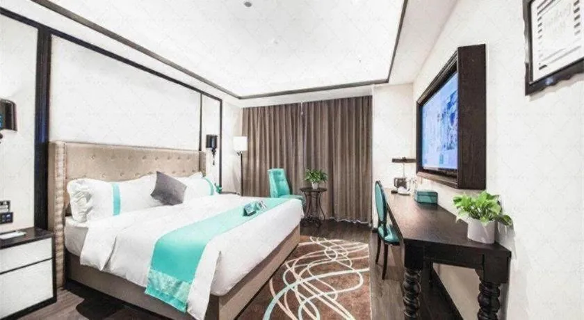 Bed in Xana Hotelle Jinan Wuanfu Interchange Huafu International Square