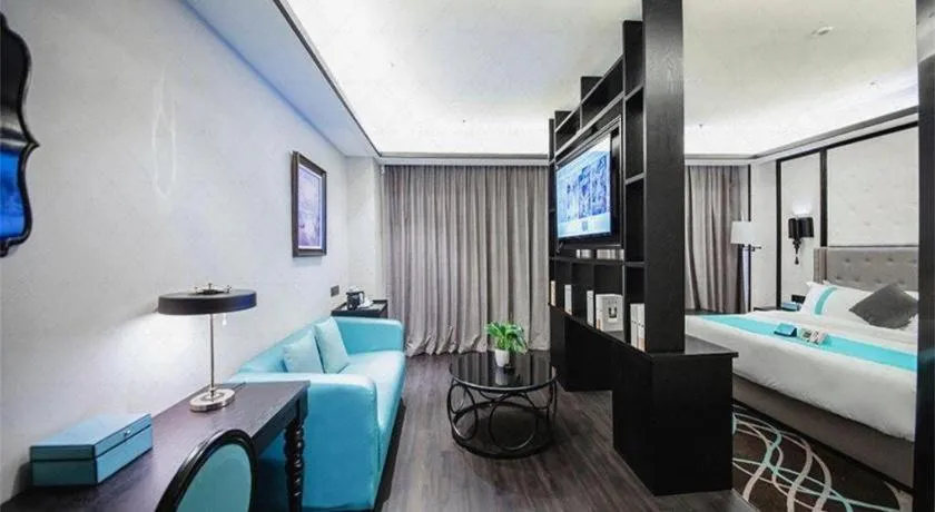 Bed in Xana Hotelle Jinan Wuanfu Interchange Huafu International Square