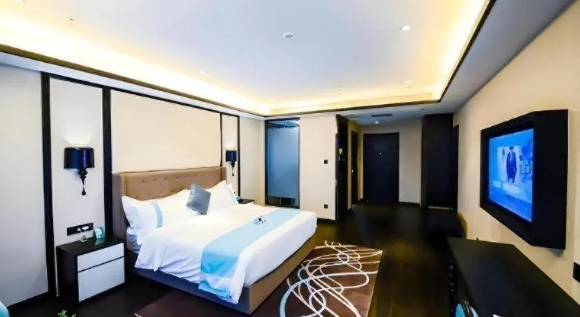 Bed in Xana Hotelle Jinan Wuanfu Interchange Huafu International Square