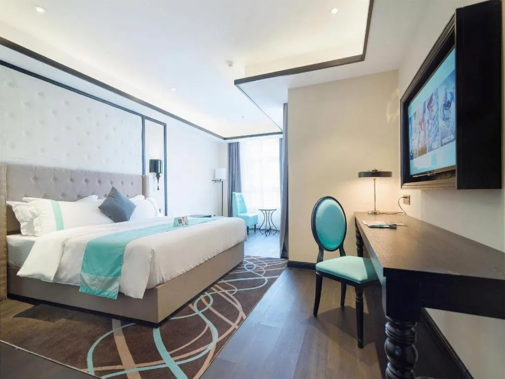 Bed in Xana Hotelle Jinan Wuanfu Interchange Huafu International Square